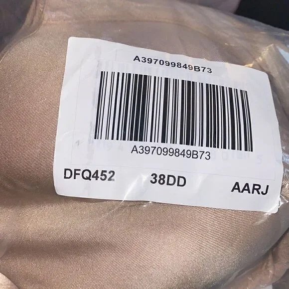 Bali One Smooth U Underwire Bra Full Coverage Bra in Taupe Set of 2 Size 38DD - Picture 6 of 7